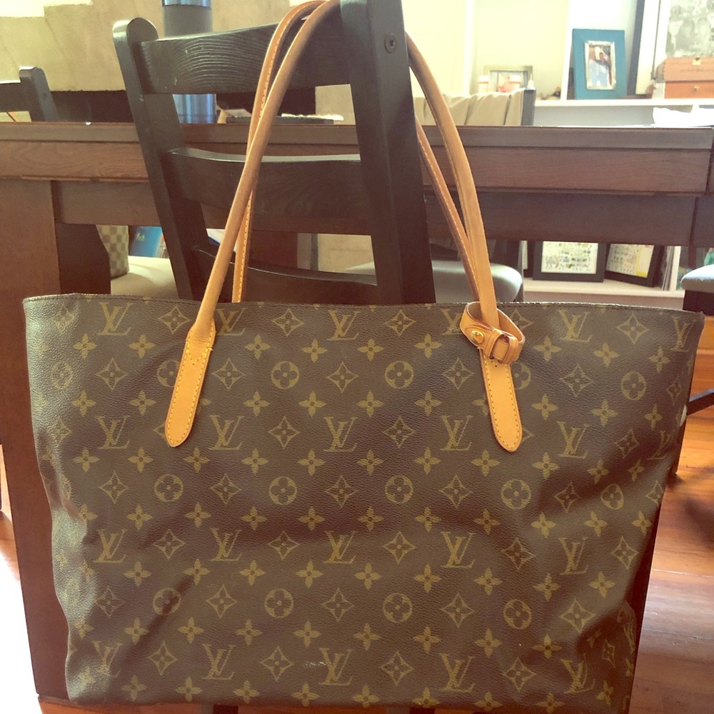 Authentic Louis Vuitton Monogram Raspail Tote